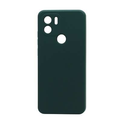 Чехол Silicone Case NEW ERA (накладка/силикон) для Xiaomi Redmi A1+ темно зеленый