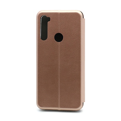 Чехол-книжка BF модельный (силикон/кожа) для Xiaomi Redmi Note 8T розовый