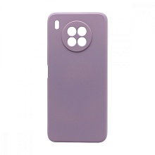 Чехол Silicone Case NEW ERA (накладка/силикон) для Huawei Honor 50 Lite/Nova 8i сиреневый