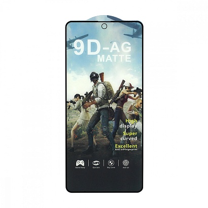 Защитное стекло MTB Matte для Samsung Galaxy A51/M31S/S20 FE черное тех. пак