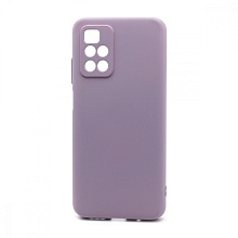 Чехол Silicone Case NEW ERA (накладка/силикон) для Xiaomi Redmi 10 сиреневый