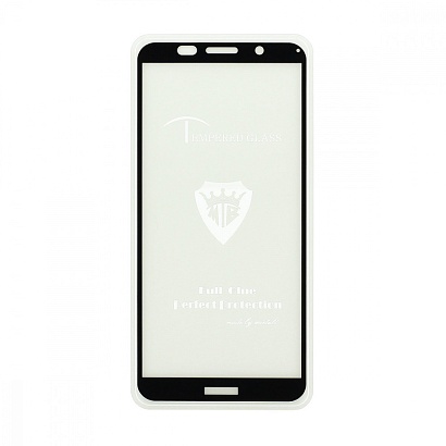 Защитное стекло MTB для Huawei Honor 7A/7S/Y5 2018/Y5 Prime 2018 черное (Full GC) тех. пак