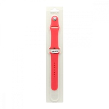 Силиконовый ремешoк для часов Apple Watch 38/40мм розовый (029) (S)