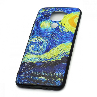 Чехол EDIVIA 3D Print (накладка/силикон-пластик) для Xiaomi Redmi Note 9 (020)