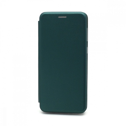 Чехол-книжка BF модельный (силикон/кожа) для Samsung Galaxy A02/M02 зеленый