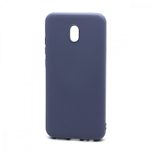 Чехол Silicone Case NEW ERA (накладка/силикон) для Xiaomi Redmi 8A серый
