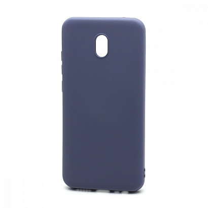 Чехол Silicone Case NEW ERA (накладка/силикон) для Xiaomi Redmi 8A серый
