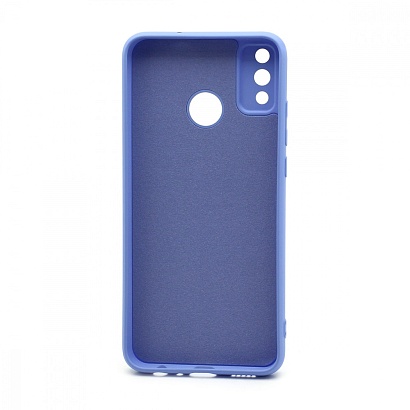 Чехол Silicone Case NEW ERA (накладка/силикон) для Huawei Honor 9X Lite голубой