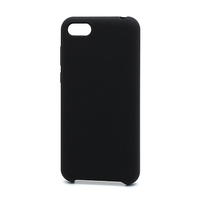 Чехол Silicone Cover Color для Huawei Honor 7A/Y5 2018 (003) черный