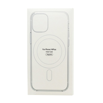 Чехол Clear Case для Apple iPhone 14 Plus/6.7 MSafe прозрачный