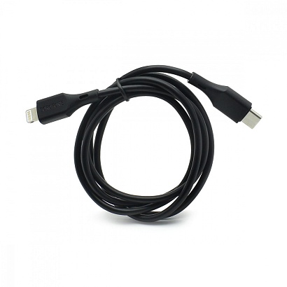 Кабель Type-c - Lightning Borofone BX49 "Cool" PD 20W (3A, 100см) черный