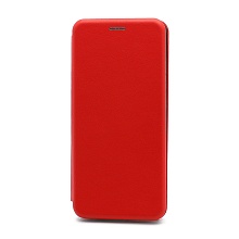 Чехол-книжка BF модельный (силикон/кожа) для Xiaomi Redmi Note 8 красный