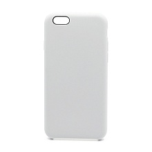Чехол Silicone Case без лого для Apple iPhone 6/6S (009) белый