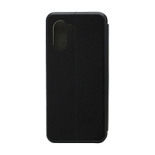 Чехол-книжка BF модельный (силикон/кожа) для Realme C33 черный