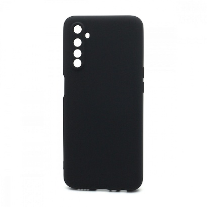 Чехол Silicone Case NEW ERA (накладка/силикон) для Realme 6 черный