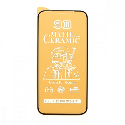 Защитная пленка Ceramic для Apple iPhone 12 Pro Max/6.7 матовая тех. пак