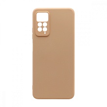 Чехол Silicone Case NEW ERA (накладка/силикон) для Xiaomi Redmi Note 11 Pro светло розовый