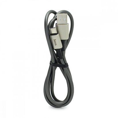 Кабель USB - Type-C HOCO X66 "Howdy" (3А, 100см) серый
