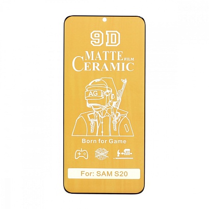 Защитная пленка Ceramic для Samsung Galaxy S20 матовая тех. пак