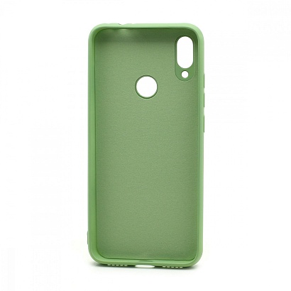 Чехол Silicone Case NEW ERA (накладка/силикон) для Xiaomi Redmi Note 7 зеленый