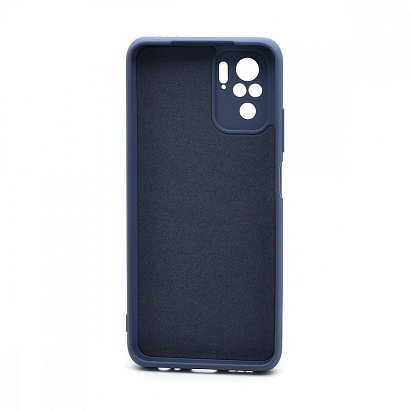 Чехол Silicone Case NEW ERA (накладка/силикон) для Xiaomi Redmi Note 10/Redmi Note 10S серый