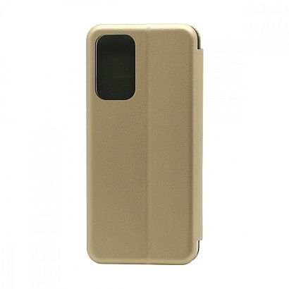 Чехол-книжка BF модельный (силикон/кожа) для Samsung Galaxy A33 золотистый