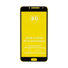 Защитное стекло Full Glass для Samsung Galaxy J4 2018 черное (Full GC) тех. пак