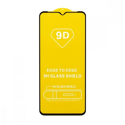 Защитное стекло Full Glass для Samsung Galaxy A22S/A22 5G черное (Full GC) тех. пак