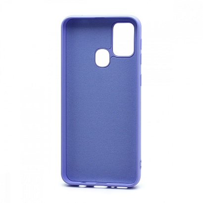 Чехол Silicone Case NEW ERA (накладка/силикон) для Samsung Galaxy M31 сиреневый