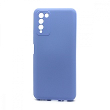 Чехол Silicone Case NEW ERA (накладка/силикон) для Huawei Honor 10X Lite голубой