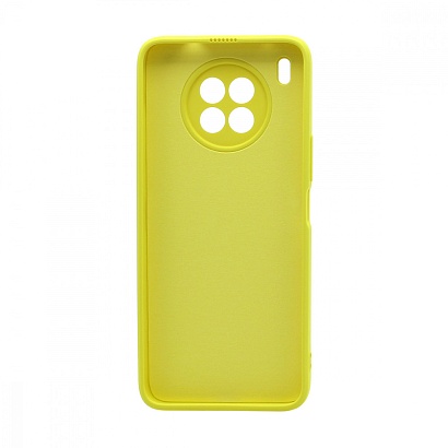 Чехол Silicone Case NEW ERA (накладка/силикон) для Huawei Honor 50 Lite/Nova 8i желтый
