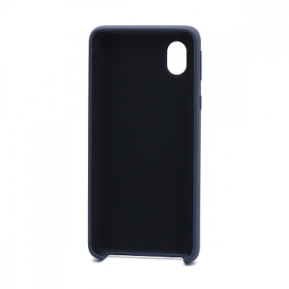 Чехол Silicone Cover Color для Samsung Galaxy A01 Core/M01 Core (008) темно синий