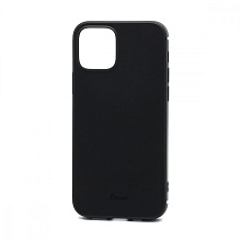 Чехол OU Lovely Fruit для Apple iPhone 12/12 Pro/6.1 силикон в блистере матовый чёрный