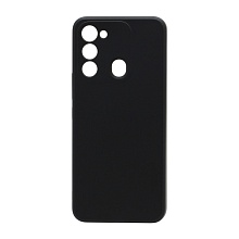 Чехол Silicone Case NEW ERA (накладка/силикон) для Tecno Spark 8C/9/Go 2022 черный