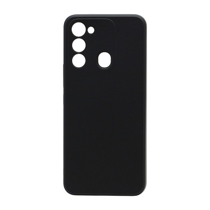 Чехол Silicone Case NEW ERA (накладка/силикон) для Tecno Spark 8C/9/Go 2022 черный