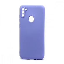 Чехол Silicone Case NEW ERA (накладка/силикон) для Samsung Galaxy A11/M11 сиреневый
