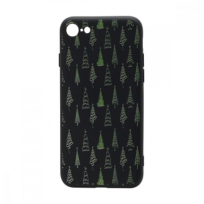 Чехол NEW ERA Winter для Apple iPhone 7/8/SE 2020 (001) черный