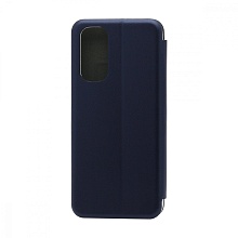 Чехол-книжка BF модельный (силикон/кожа) для Xiaomi Redmi Note 11/Redmi Note 11S синий