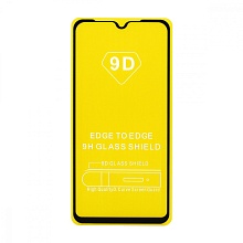 Защитное стекло Full Glass для Vivo Y91c/Y93/Y95 черное (Full GC) тех. пак