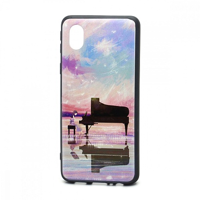 Чехол EDIVIA 3D Print (накладка/силикон-пластик) для Samsung Galaxy A01 Core/M01 Core (076)