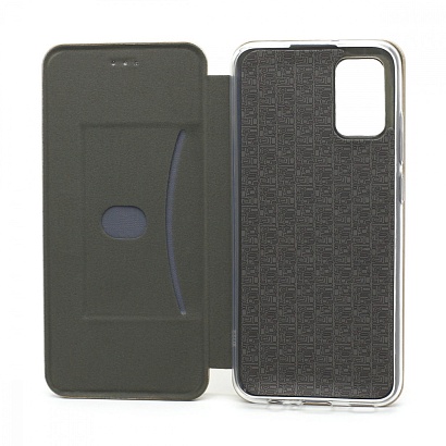 Чехол-книжка BF модельный (силикон/кожа) для Samsung Galaxy A02S/M02S золотистый