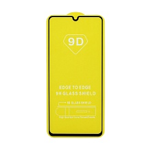 Защитное стекло Full Glass для Samsung Galaxy A41 (A415) черное (Full GC) тех. пак