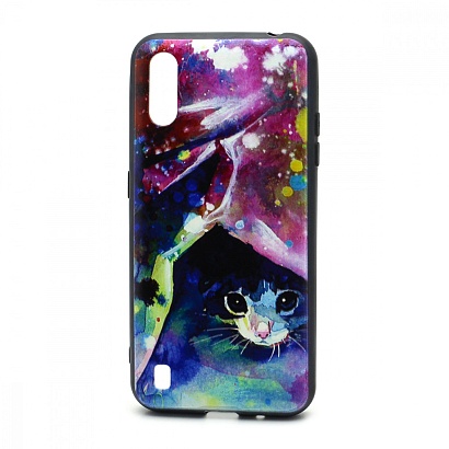 Чехол EDIVIA 3D Print (накладка/силикон-пластик) для Samsung Galaxy M01 (079)