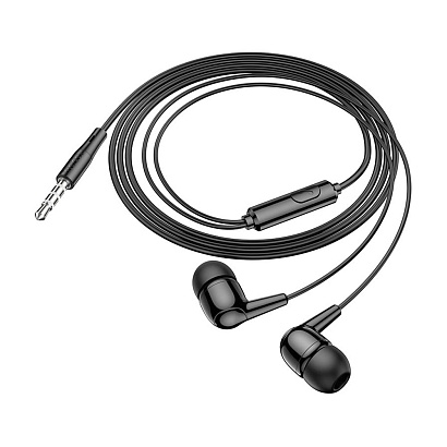 Наушники с микрофоном HOCO M-97 (3.5 mm jack) черные