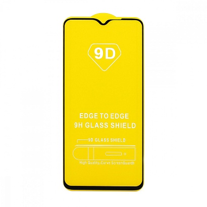 Защитное стекло Full Glass для Realme X2 Pro черное (Full GC) тех. пак