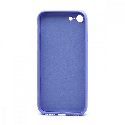 Чехол Silicone Case NEW ERA (накладка/силикон) для Apple iPhone 7/8/SE 2020 сиреневый