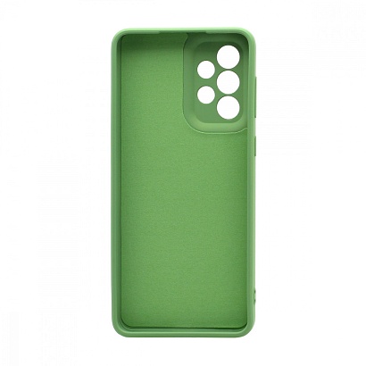 Чехол Silicone Case NEW ERA (накладка/силикон) для Samsung Galaxy A33 зеленый