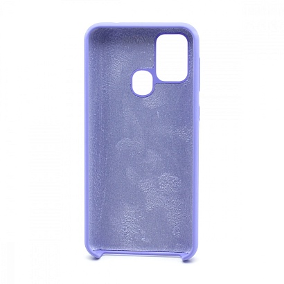 Чехол Silicone Cover Color для Samsung Galaxy M31 (013) сиреневый