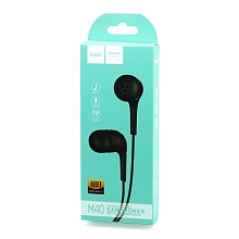 Наушники с микрофоном HOCO M-40 (3.5 mm jack) черные
