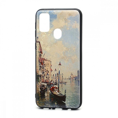 Чехол EDIVIA 3D Print (накладка/силикон-пластик) для Samsung Galaxy M21/M30S (064)